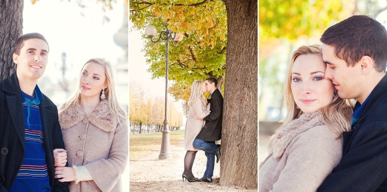 Séance photo engagement à Paris