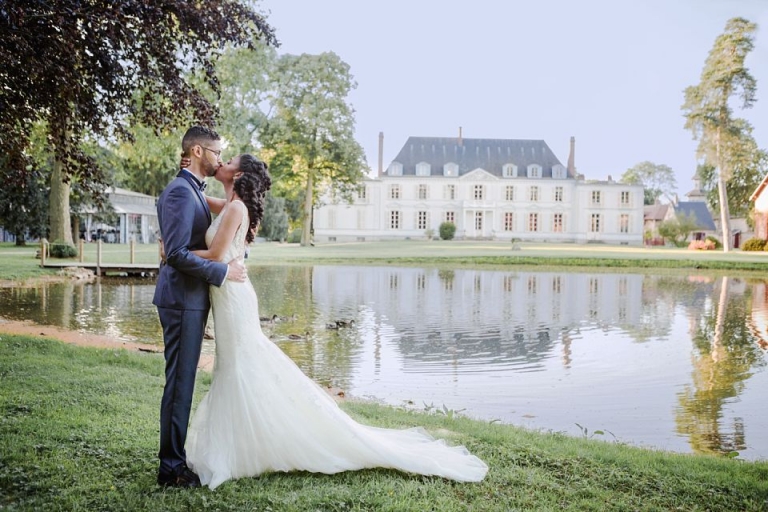 photo couple mariage Château Barthélemy 