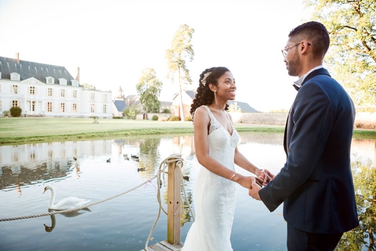 photo couple mariage Château Barthélemy 