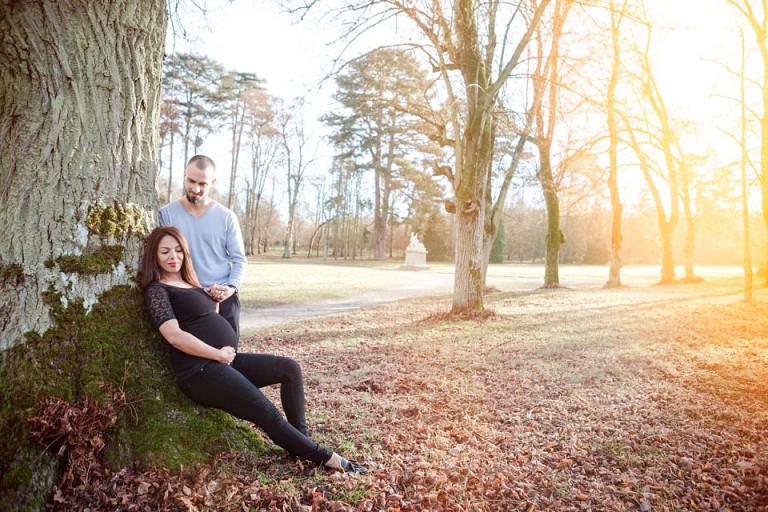 photographe grossesse couple exterieure 