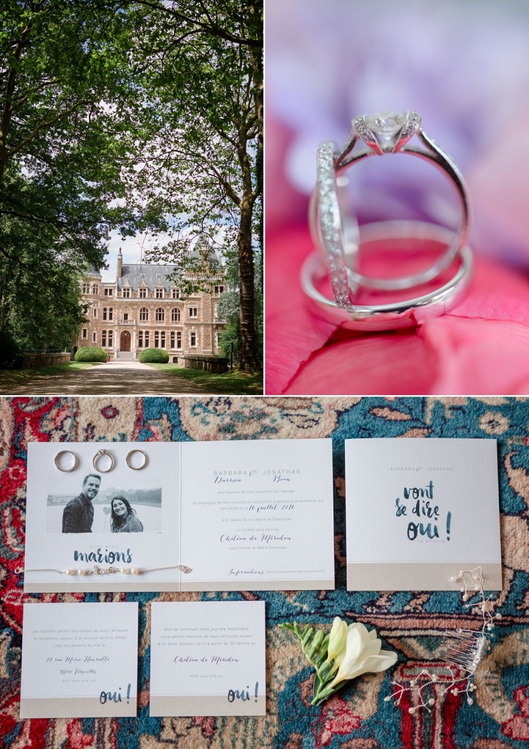 photographe mariage chateau de Méridon chevreuse