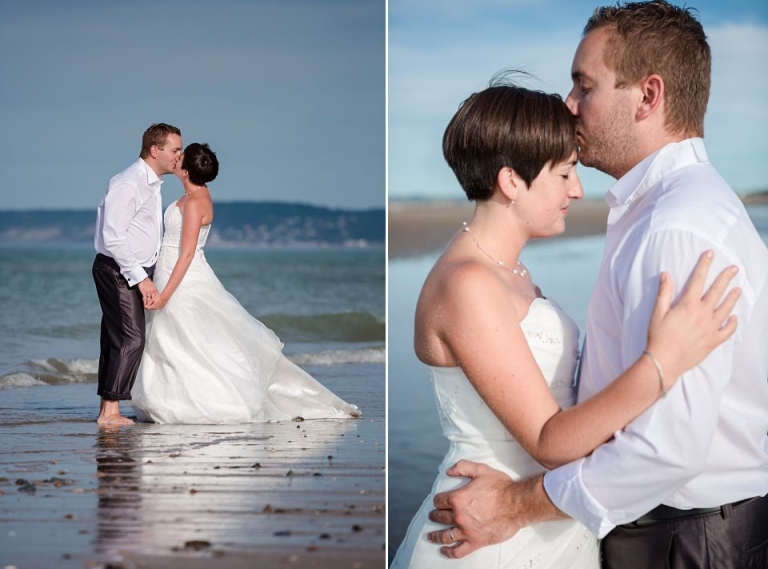 séance couple à la plage