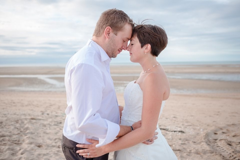 séance photo couple à la plage