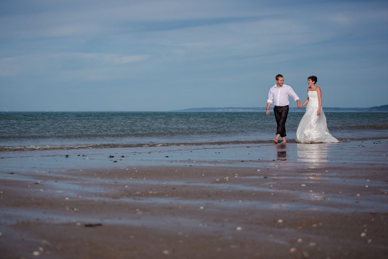 photographie couple apres le mariage 