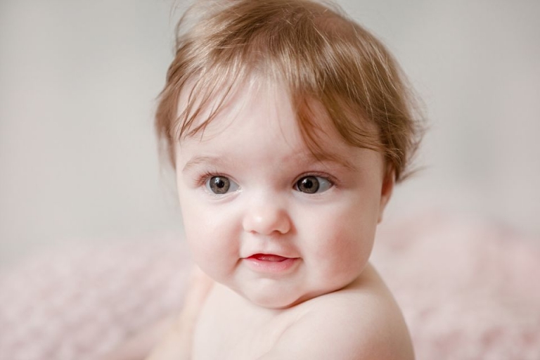 séance photo portrait bébé