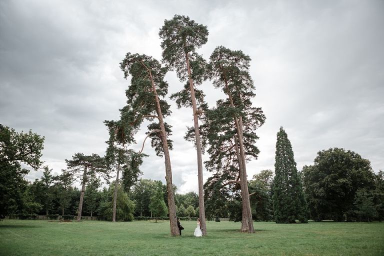 séance photo après le mariage jardin de versailles