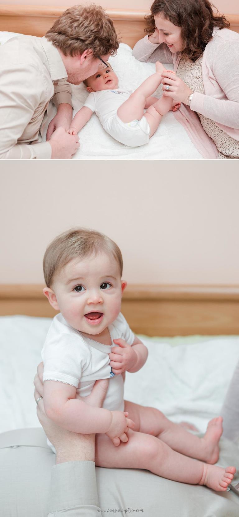 Séance photo bébé a domicile - Photographe bébé Paris