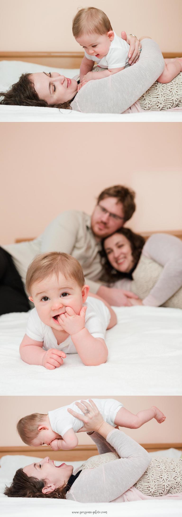 Séance photo bébé a domicile - Photographe bébé Paris