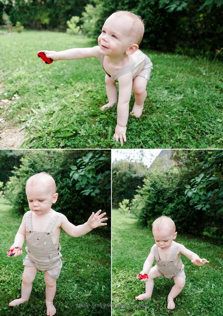 Photographe bébé 78. Séance photo anniversaire 