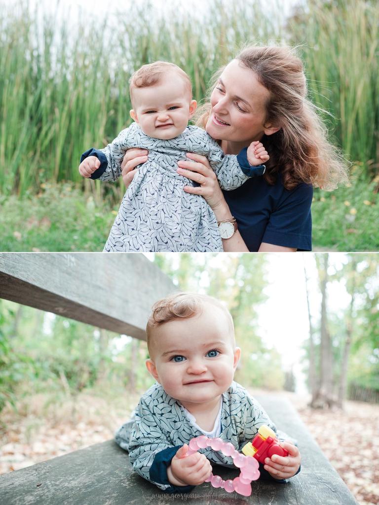 Shooting photo famille avec bébé en extérieur Paris