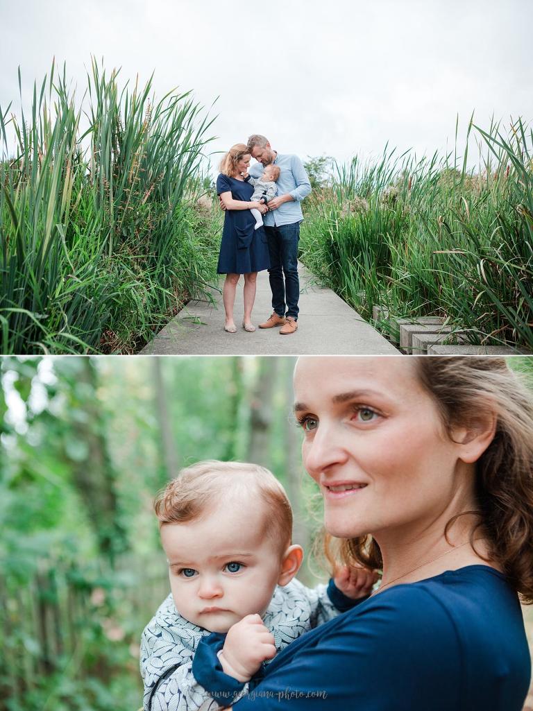 Shooting photo famille avec bébé en extérieur Paris